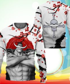 Whitebeard Pirates Sweatshirt Japan Style One Piece Anime 3D Printed Sweater