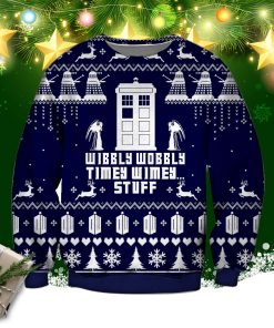Wibbly Wobbly Ugly Christmas Sweatshirt