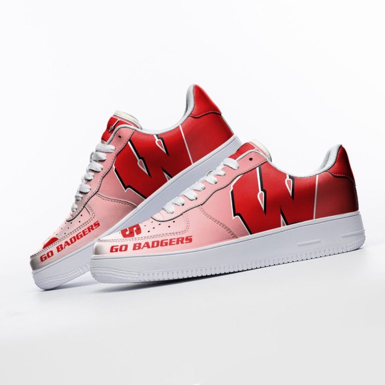 Wisconsin Badgers Sneakers – Custom AF 1 Shoes