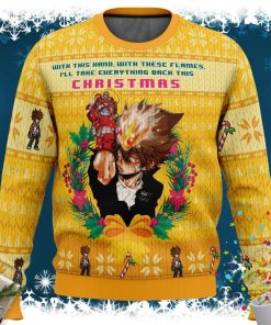 With This Hand, With These Flames Katekyo Hitman Reborn Ugly Christmas Sweater