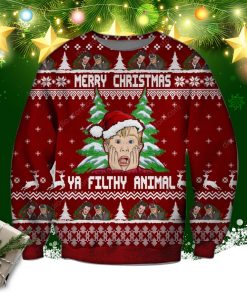 Ya Filthy Animal Ugly Christmas Sweatshirt