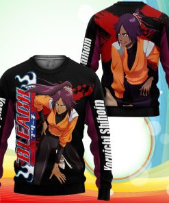 Yoruichi Shihoin Sweatshirt Shirts Bleach Anime Jacket