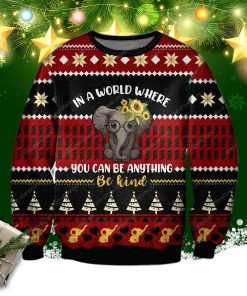 You Can Be Anything 3d Print Ugly Christmas Sweater