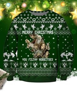 You Filthy Hobbitses Ugly Christmas Sweatshirt