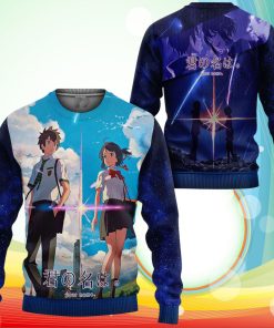 Your Name Anime Sweatshirt Kimi no Na wa Jacket Shirts