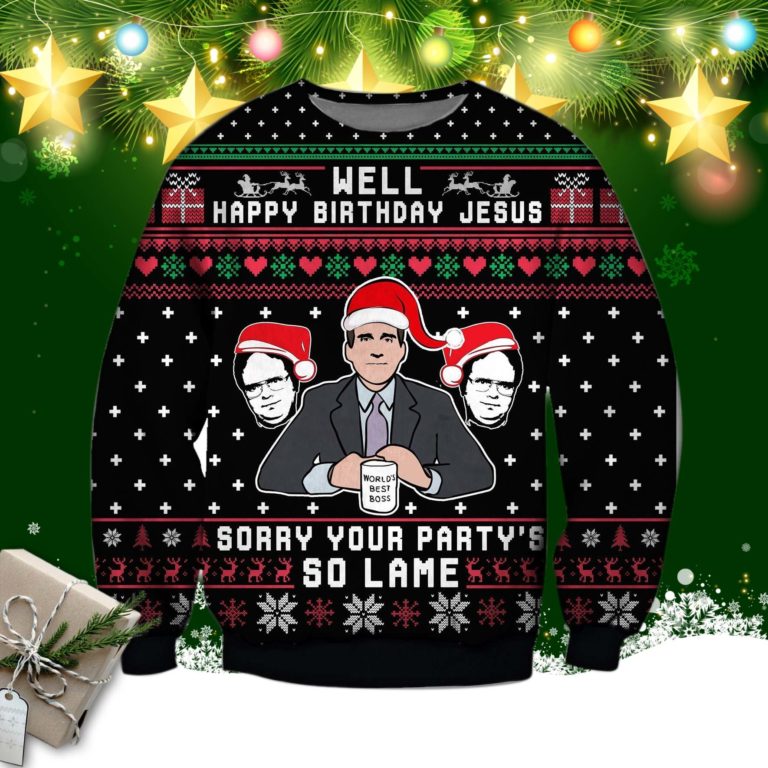 Your Party’s So Lame Ugly Christmas Sweatshirt
