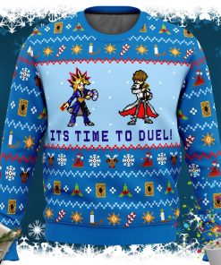 Yugioh Its Time To Duel Ugly Christmas Sweater