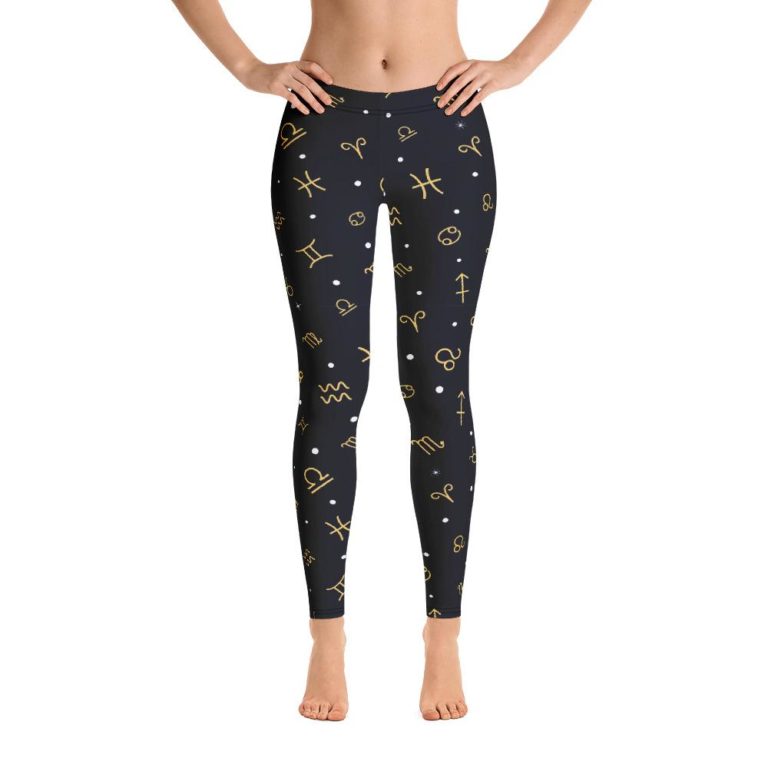 Zodiac Astronomy Leggings for Women