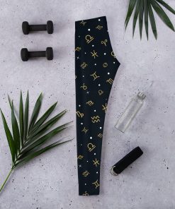 Zodiac Astronomy Leggings for Women