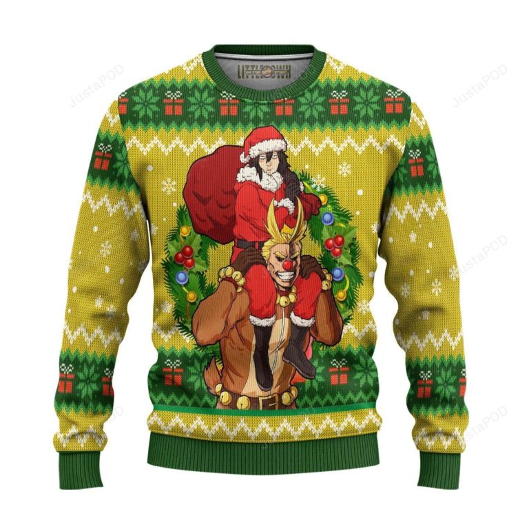 Aizawa My Hero Academia For Unisex Ugly Christmas Sweater