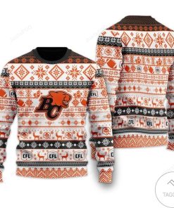 Bc Lions Ugly Christmas Sweater Bc Lions Ugly Christmas Sweater