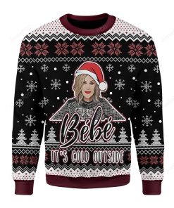 Bebe It’s Cold Outside For Unisex Ugly Christmas Sweater
