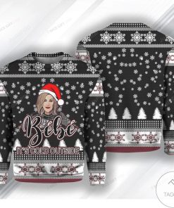 Bebe It?s Cold Outside Ugly Christmas Sweater