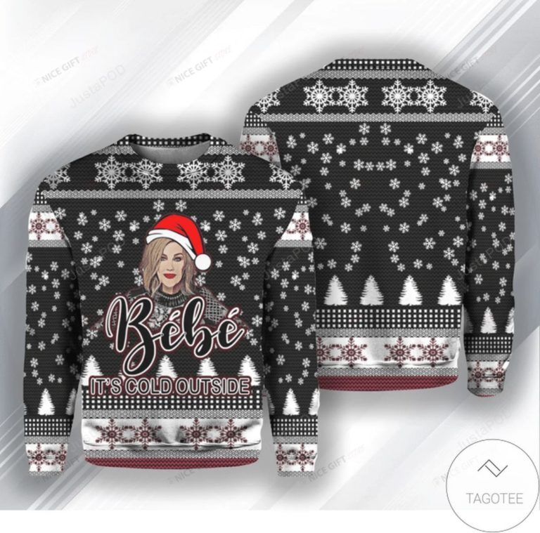 Bebe It?s Cold Outside Ugly Christmas Sweater