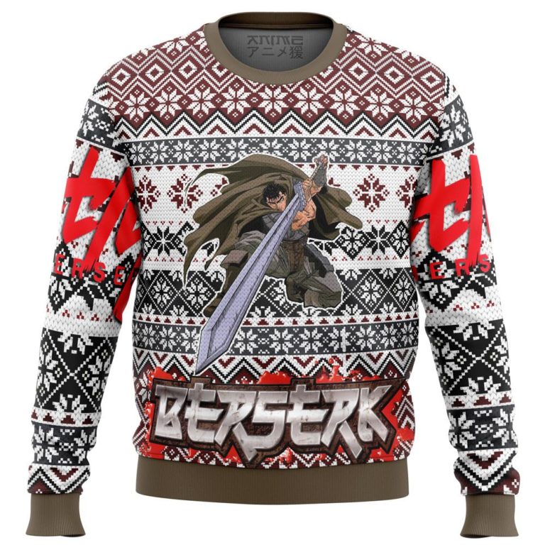 Berserk Guts Alt Premium Ugly Christmas Sweater