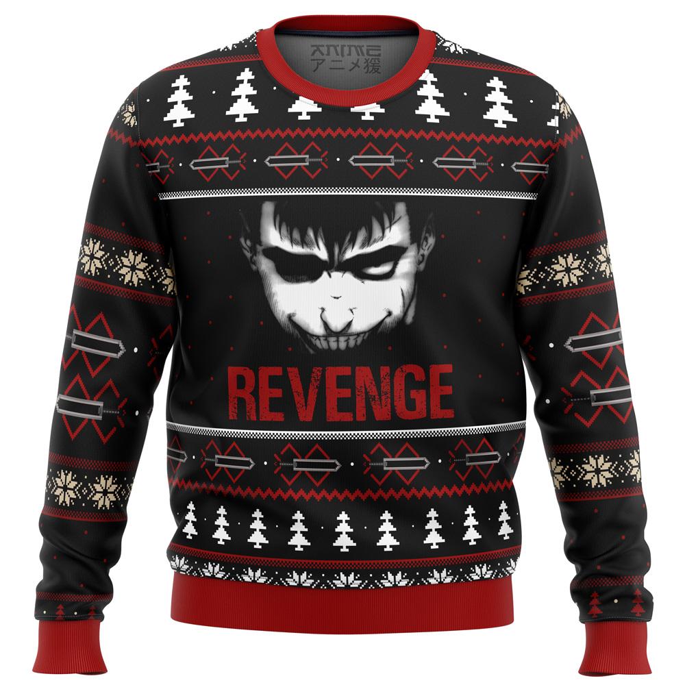 Berserk Revenge Premium Ugly Christmas Sweater - RobinPlaceFabrics