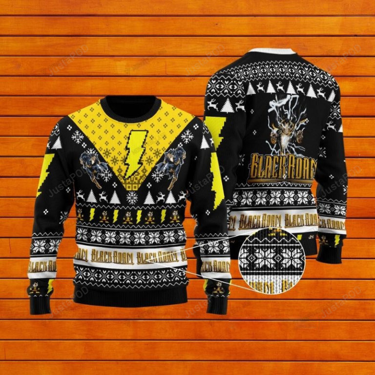 Black Adam Christmas Sweater