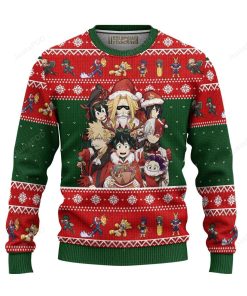 Bnha My Hero Academia Ugly Christmas Sweater