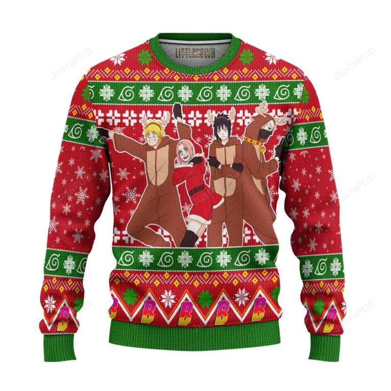 Boruto Ugly Christmas Sweater