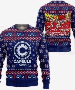 Capsule Ugly Christmas Sweater Db Anime Xmas Gift Idea