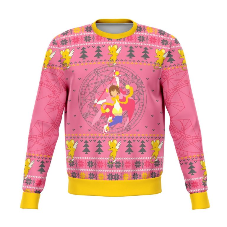 Cardcaptor Sakura Premium Ugly Christmas Sweater