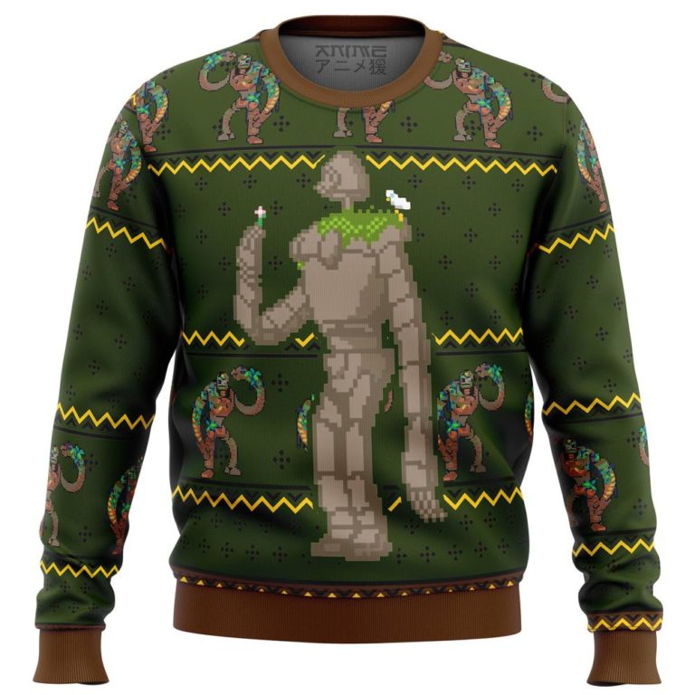 Castle In The Sky Laputan Robot Soldier Premium Ugly Christmas Sweater
