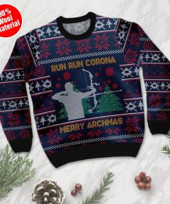 Christmas Archery Ugly Sweater For Archery Lovers On Christmas Days