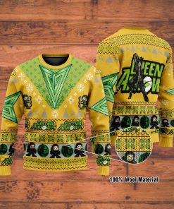 Christmas Green Arrow Sweater