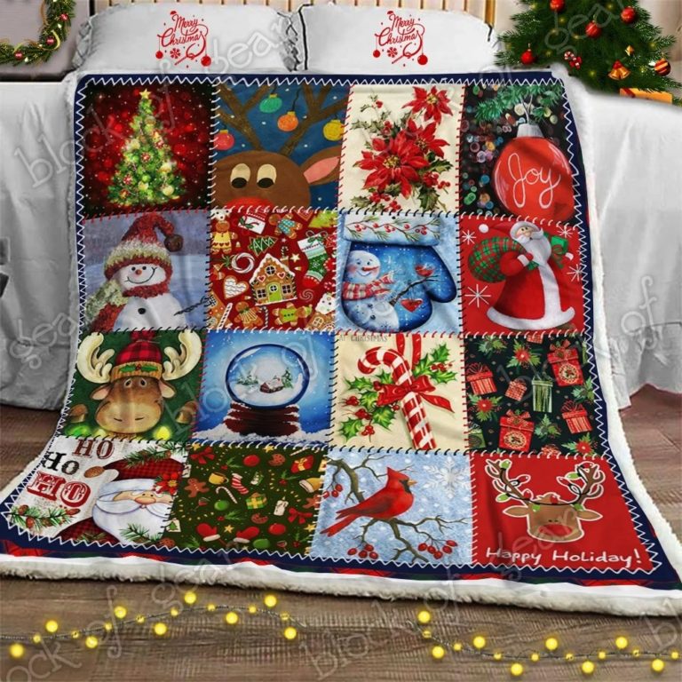 Christmas Is Near Fleece Blanket