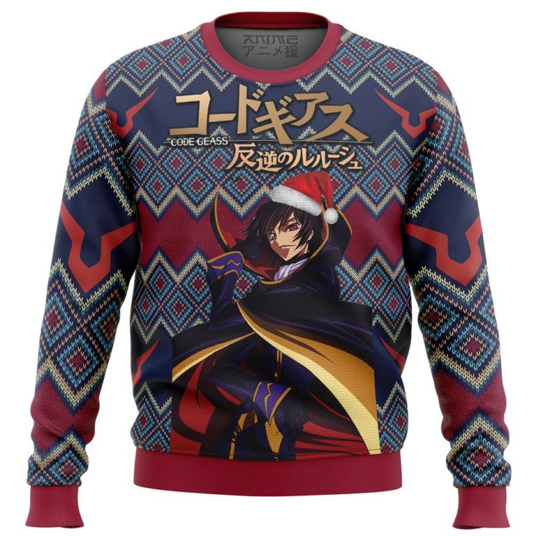 Code Geass Alt Premium Ugly Christmas Sweater