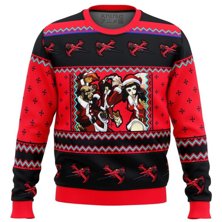 Cowboy Bebop Holiday Premium Ugly Christmas Sweater
