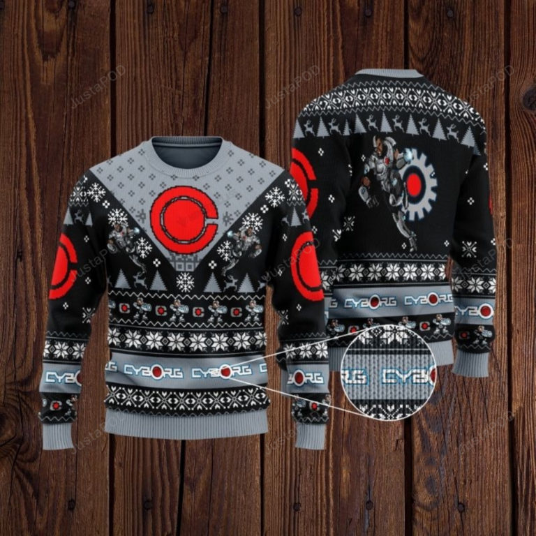 Cyborg Christmas Sweater