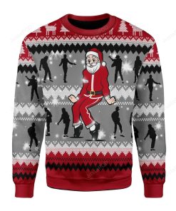 Dancing Michael Jackson Poses For Unisex Ugly Christmas Sweater