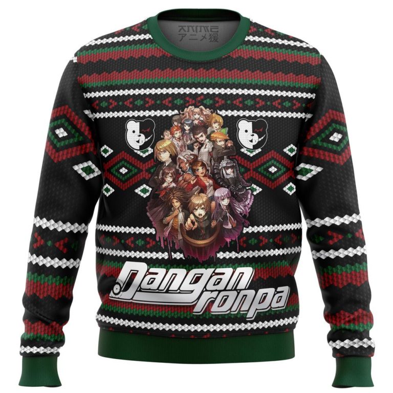 Danganronpa Alt Premium Ugly Christmas Sweater