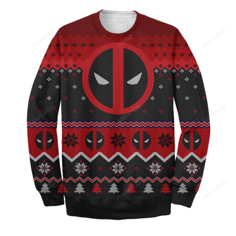 Deadpool Ugly Christmas Sweater