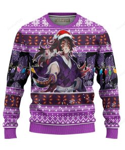 Demon Slayer Kokushibo Anime Ugly Christmas Sweater