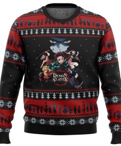 Demon Slayer Poster Premium Ugly Christmas Sweater