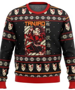 Demon Slayer Tanjiro Premium Ugly Christmas Sweater