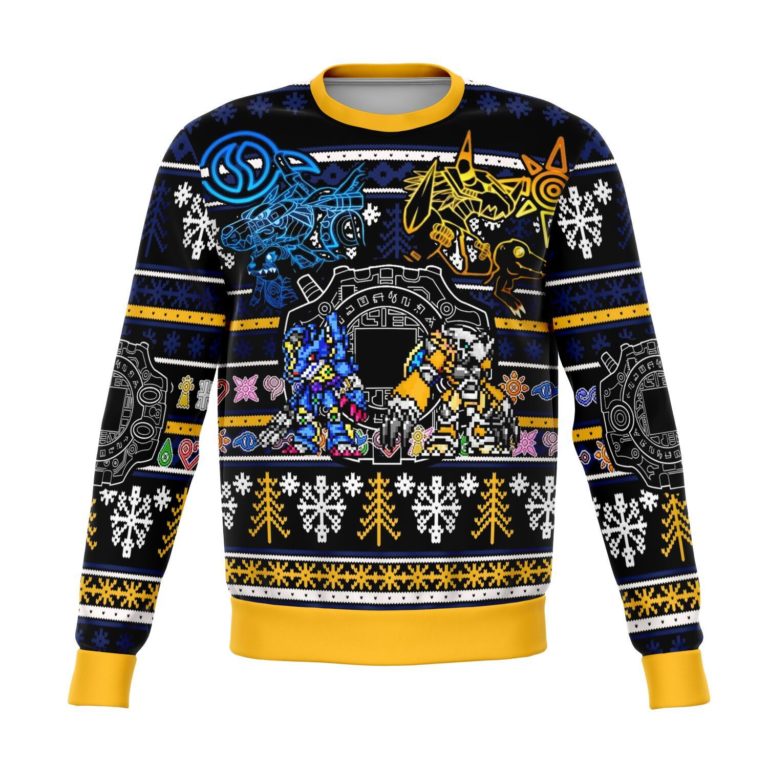 Digimon Premium Ugly Christmas Sweater