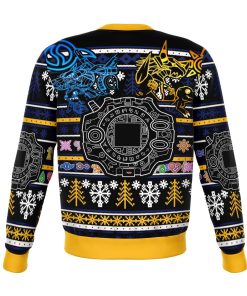 Digimon Premium Ugly Christmas Sweater Digimon Premium Ugly Christmas Sweater
