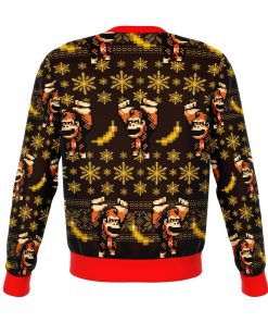Donkey Kong Sprite Premium Ugly Christmas Sweater