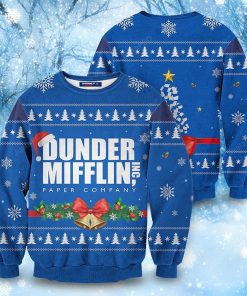 Dunder Mifflin Holiday Christmas Sweater, Sweatshirt