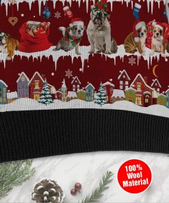 English Bulldog Ugly Christmas Sweater For English Bulldog Lovers On National Ugly Sweater