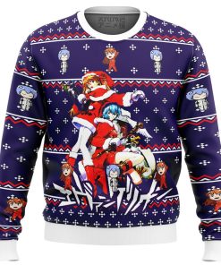 Evangelion Holiday Premium Ugly Christmas Sweater