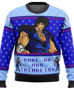 Fist Of The North Star Omae Wa Mou Shindeiru Premium Ugly Christmas Sweater