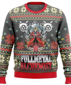 Fullmetal Alchemist Alt Premium Ugly Christmas Sweater