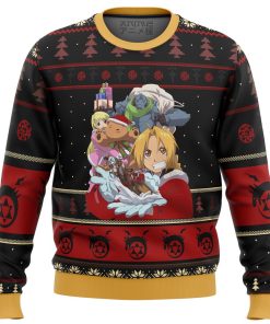 Fullmetal Alchemist Holidays Premium Ugly Christmas Sweater