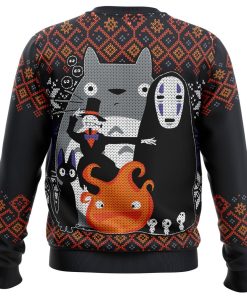 Ghibli Miyazaki Premium Ugly Christmas Sweater Ghibli Miyazaki Premium Ugly Christmas Sweater
