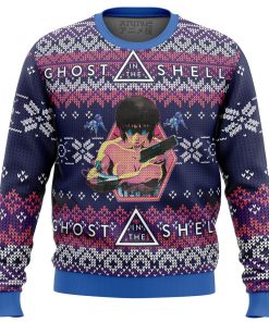 Ghost In The Shell Alt Premium Ugly Christmas Sweater