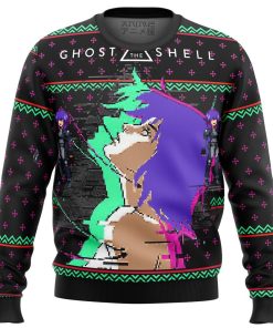 Ghost In The Shell Major Premium Ugly Christmas Sweater Ghost In The Shell Major Premium Ugly Christmas Sweater